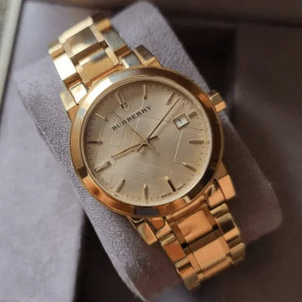 Burberry BU9134 The City Women's Gold Watch