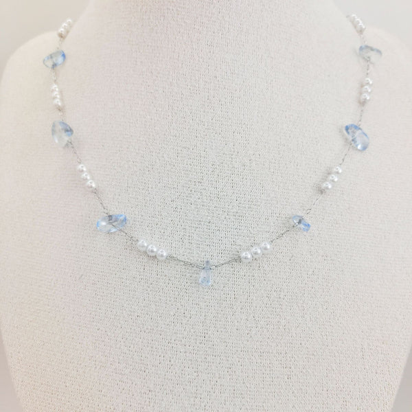 Bracelet perles et cristaux fantaisie