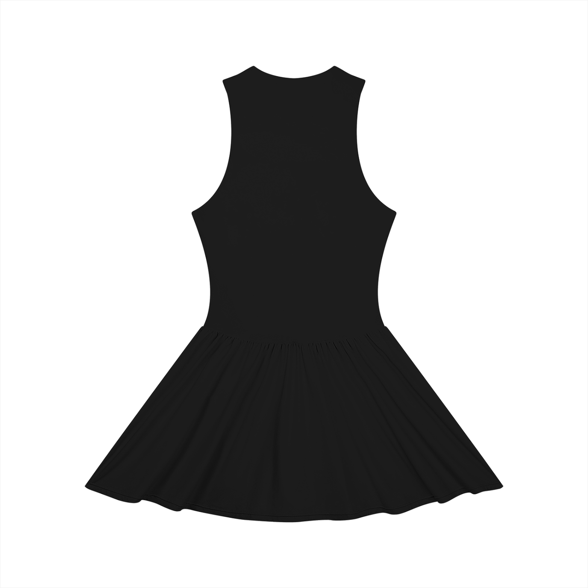 Women's Ruched Sleeveless Full-Zip Dress 220GSM