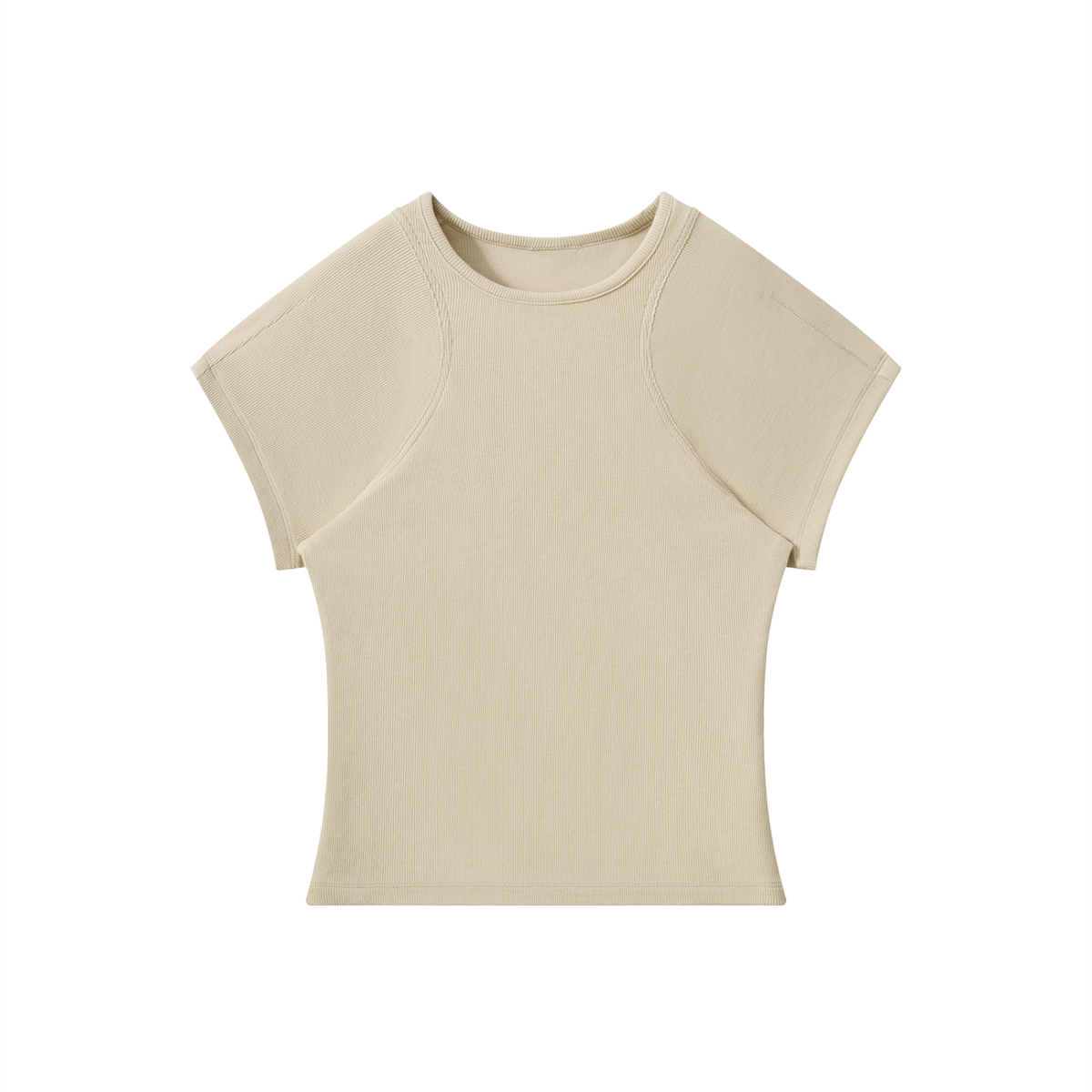 Women's Slim Fit Paneling T-Shirt 260GSM