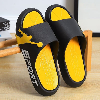 Men's Thick-soled Basketball Fashion Slippers