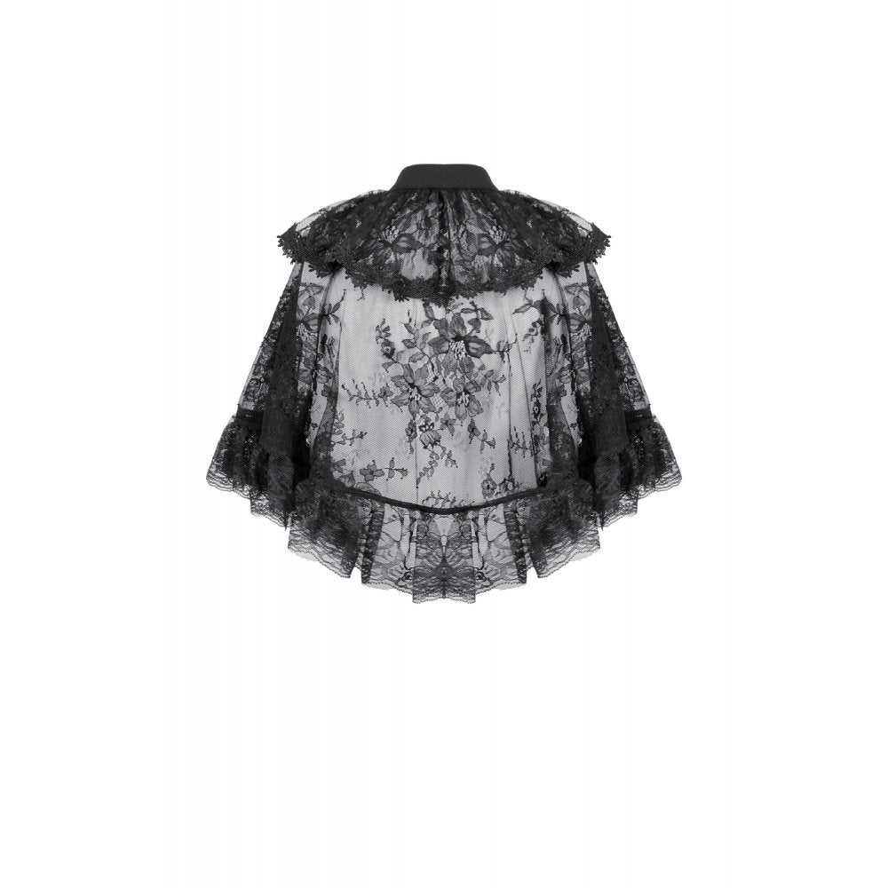 Capelet dentelle à volants Bellatrix Dark in Love