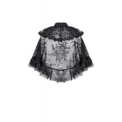 Capelet dentelle à volants Bellatrix Dark in Love