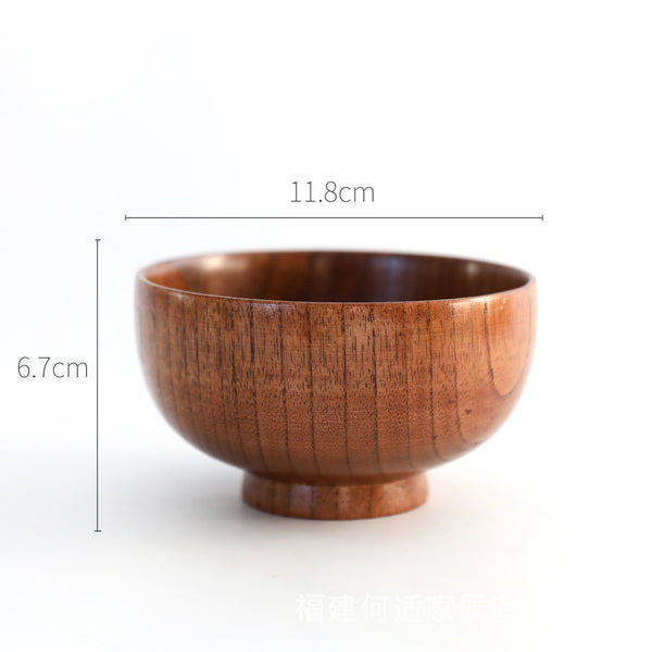 Wooden Bowl Japanese Style - Stuffs & Savers