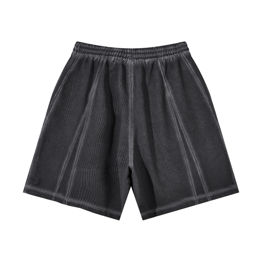 Waran Unisex Vintage Wash Mesh Shorts