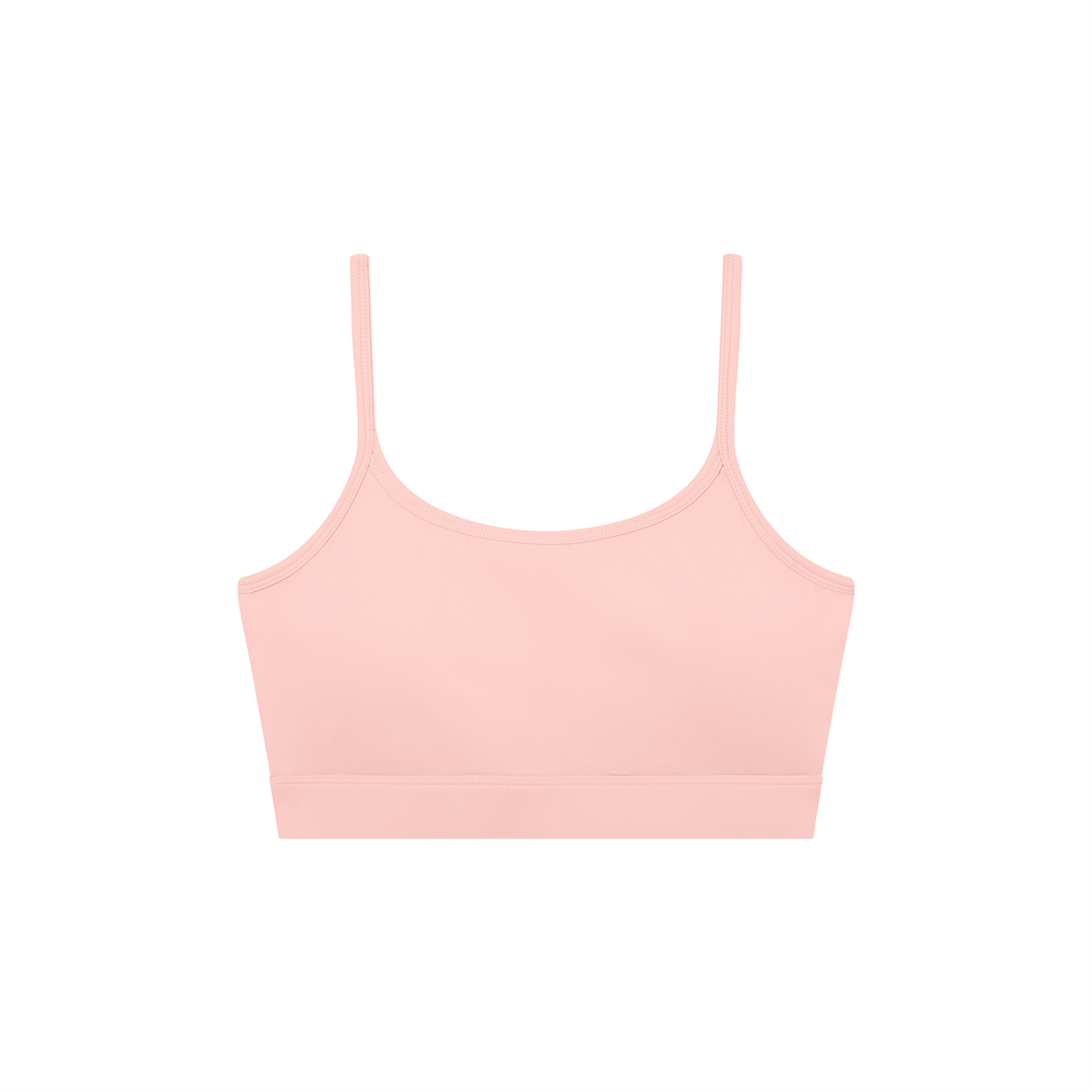 Women's Solid U-Neck Sports Bra