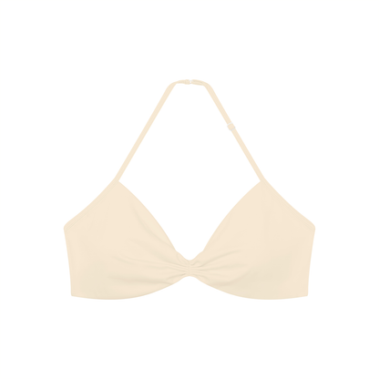 Women’s Ruched Halter-Neck Sports Bra