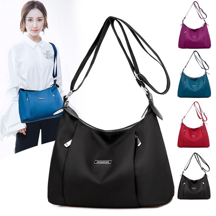 Oxford Cloth Shoulder Crossbody Bag