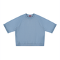 Unisex Vintage Wash Boxy Short Sleeve Sweatshirt