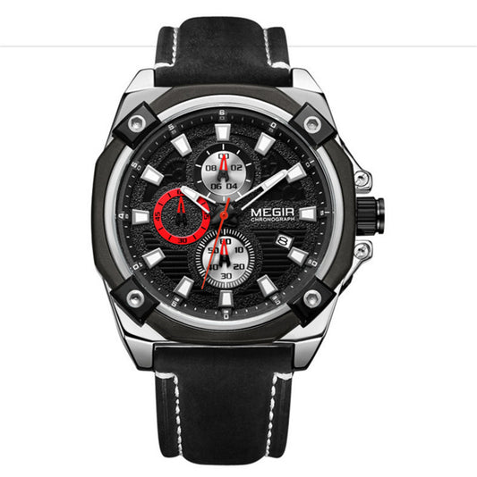 MEGIR Multifunctional Chronograph Watch