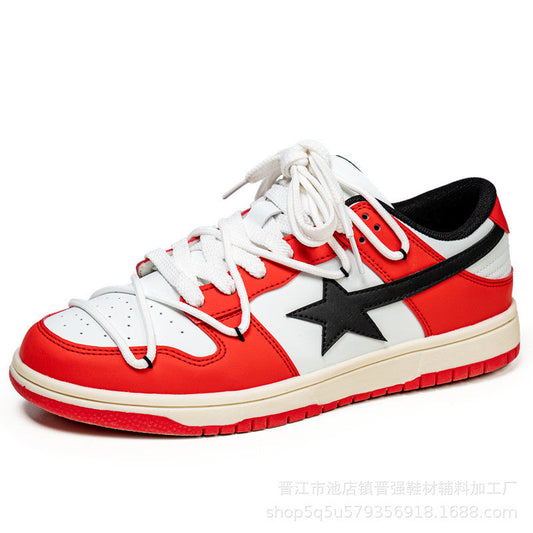 Baskets White and Red Star Dash