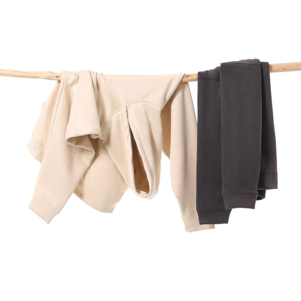Suede Hooded Sweater