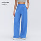 Drawstring Casual Wide-leg Pants