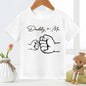 Kids Monogram Print Short Sleeve