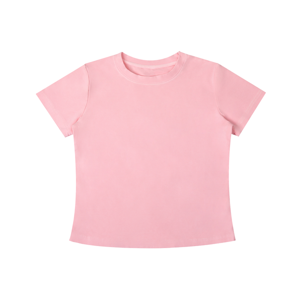 Womens Vintage Wash Slim Fit T-shirt