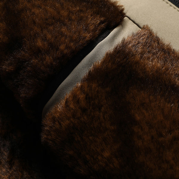 Veste polaire rembourrée homme Automne Hiver