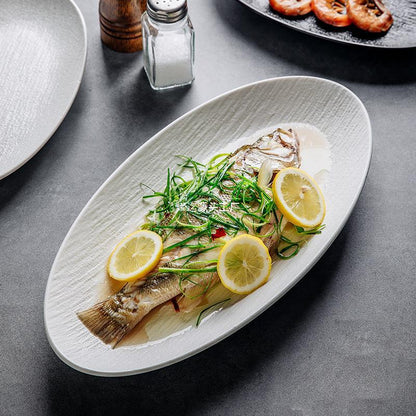Ceramic Oval Dish plate