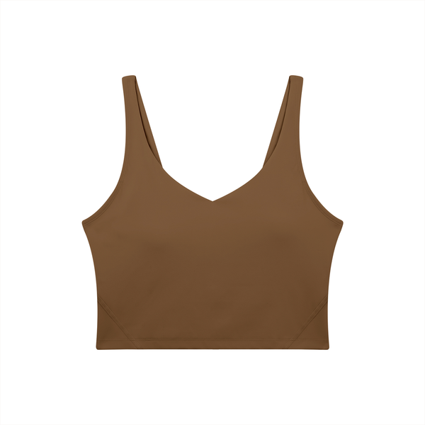 Women's V-Neck Yoga Sports Bra