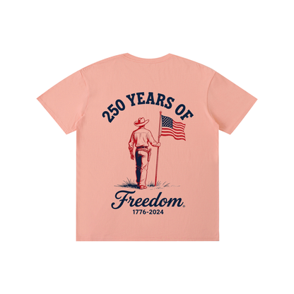 Pure Cotton Unisex T-Shirt | American 250yrs 180GSM