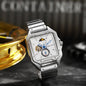 Men's Square Automatic Mechanical Watch