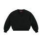 Women's Crop V-Neck Sweatshirt 280GSM
