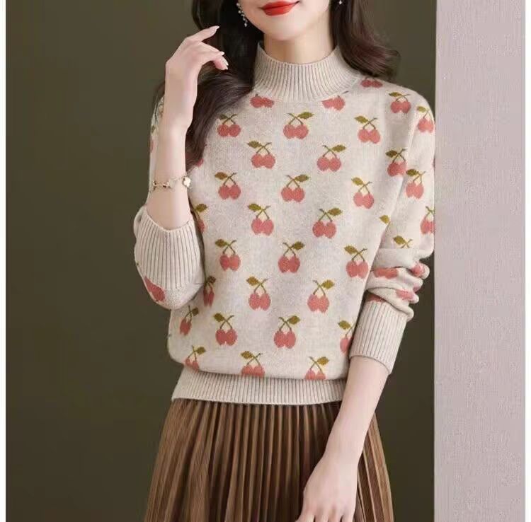 Women's Cashmere Sweater turtleneck