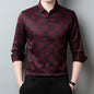Men's Lapel Long Shirt