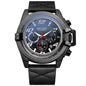 Montre à quartz multifonctionnelle chronographe MEGIR