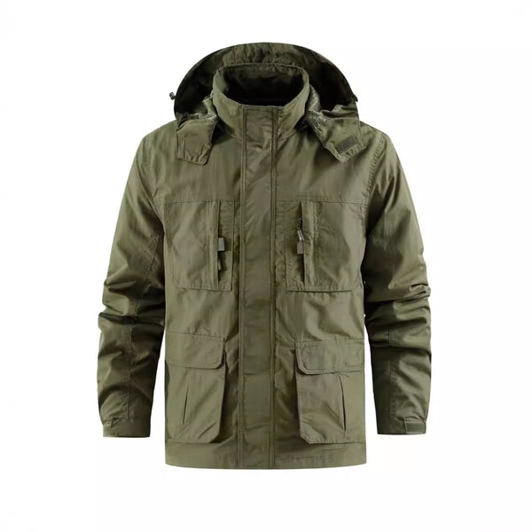Men's Outdoor Multi-Pocket Workwear Jacket