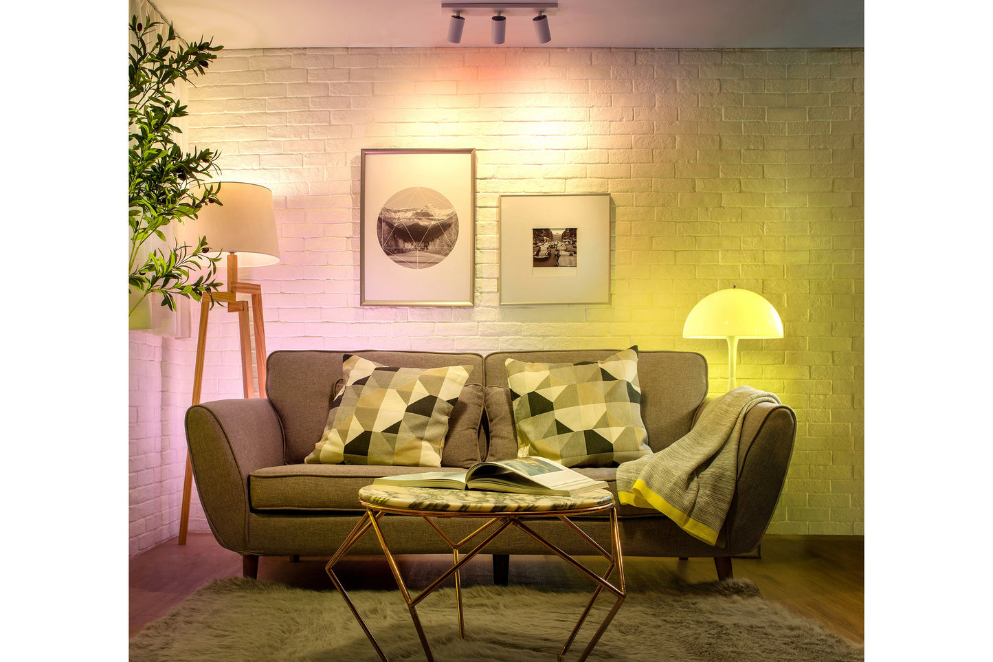 4lite WiZ Connected A60 Warm White WiFi LED Smart Bulb - E27 Large Screw