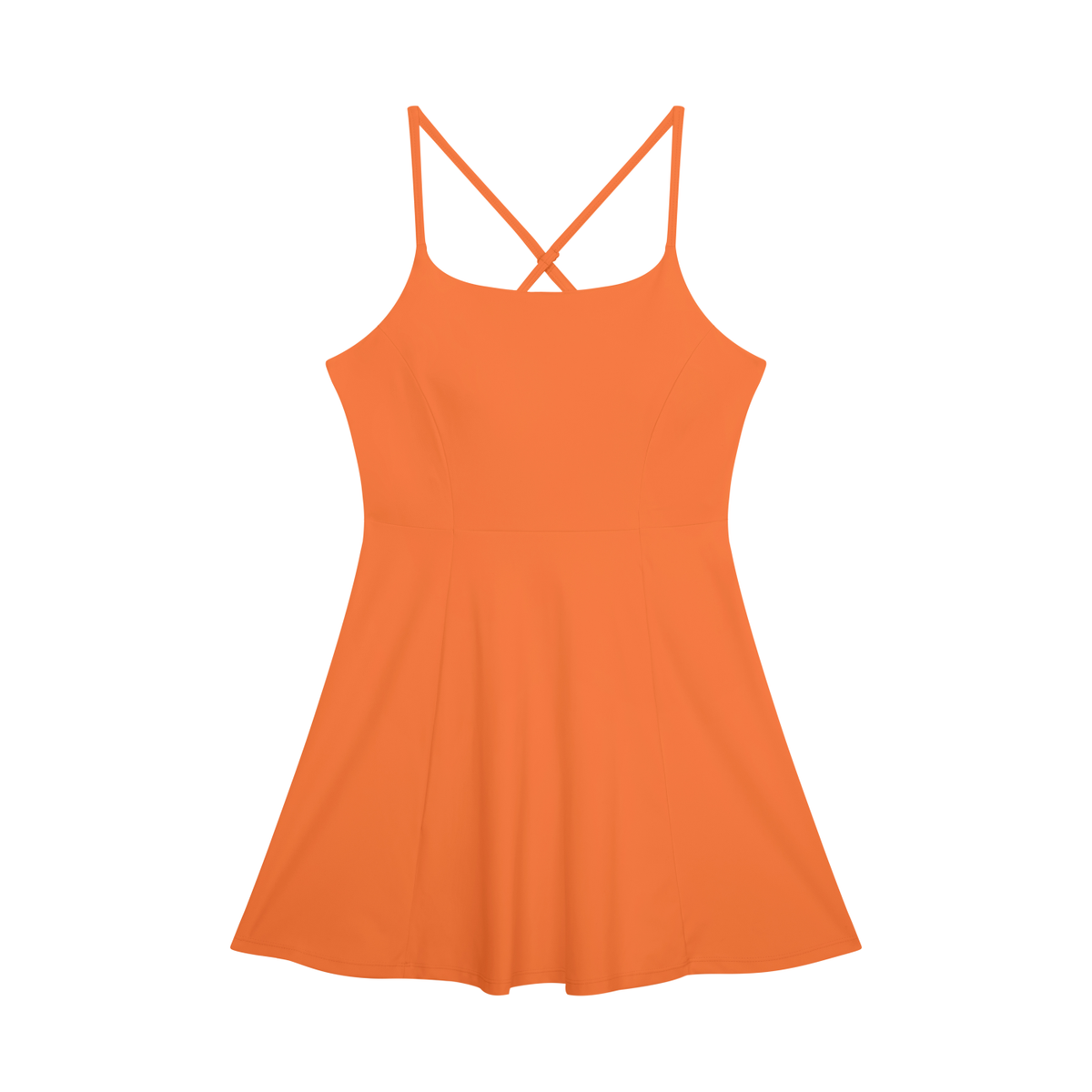 Women's Paneled A-Line Dress 210GSM