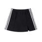 Contrast Side Stripe Slit Skirt