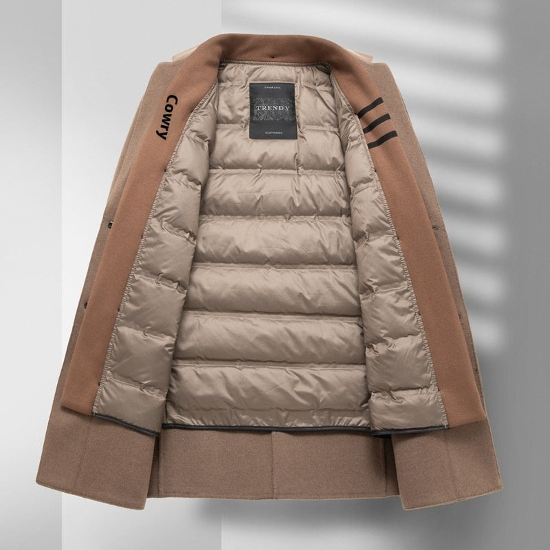 Mens Woollen long Coat