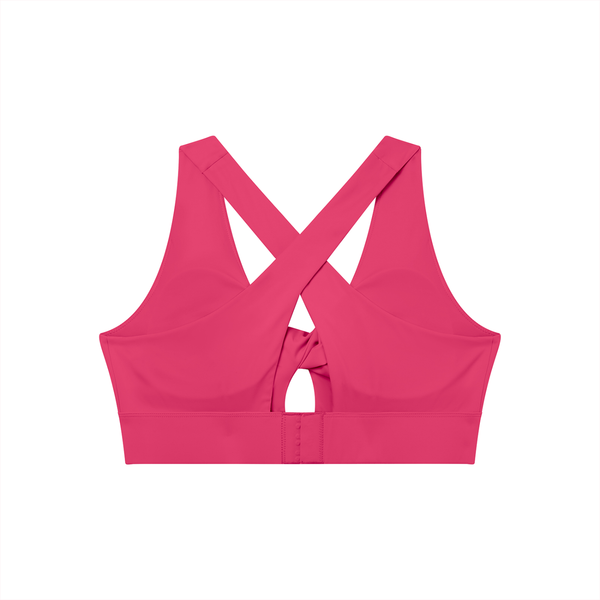 Women's Twist Front V-Neck Sports Bra
