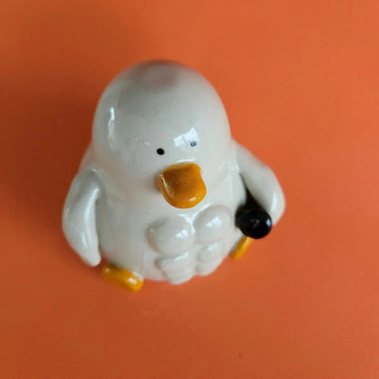 Russell avec des Muscles (Canard de Gym)