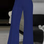 Solid Color Wide Leg Pants, Y2K High Waist Loose Pants For Every Day Women's Trousers
