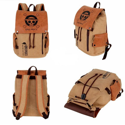 Sac à dos avec le pavillon des Pirates au Chapeau de Paille