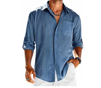 Casual  Long Sleeve Shirts