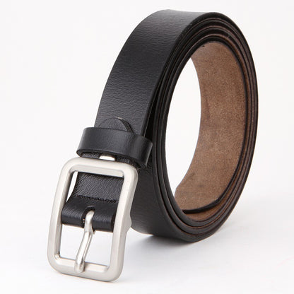 Two-layer Cowhide Women's Belt
