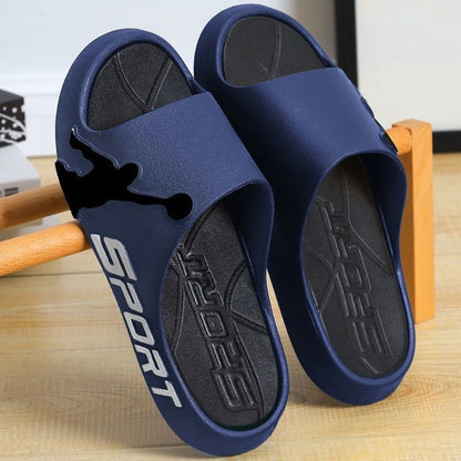 Men's Thick-soled Basketball Fashion Slippers