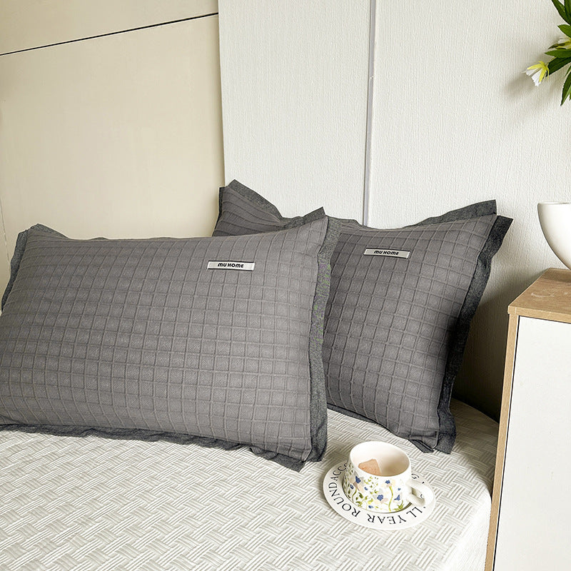 Heavy Cotton Pillowcase One-pair Package