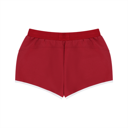 Women's Retro Contrast Binding Shorts
