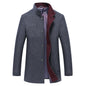 Mid-length Single-breasted Trench Coat