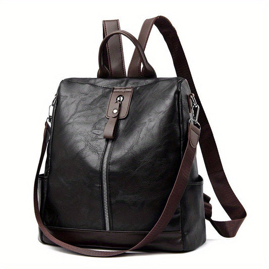 Urban Commute Leisure Backpack with Anti-Theft High Quality Design, Adjustable Shoulder Straps & Accents - Stylish Durable Travel Backpack