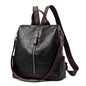 Urban Commute Leisure Backpack with Anti-Theft High Quality Design, Adjustable Shoulder Straps & Accents - Stylish Durable Travel Backpack