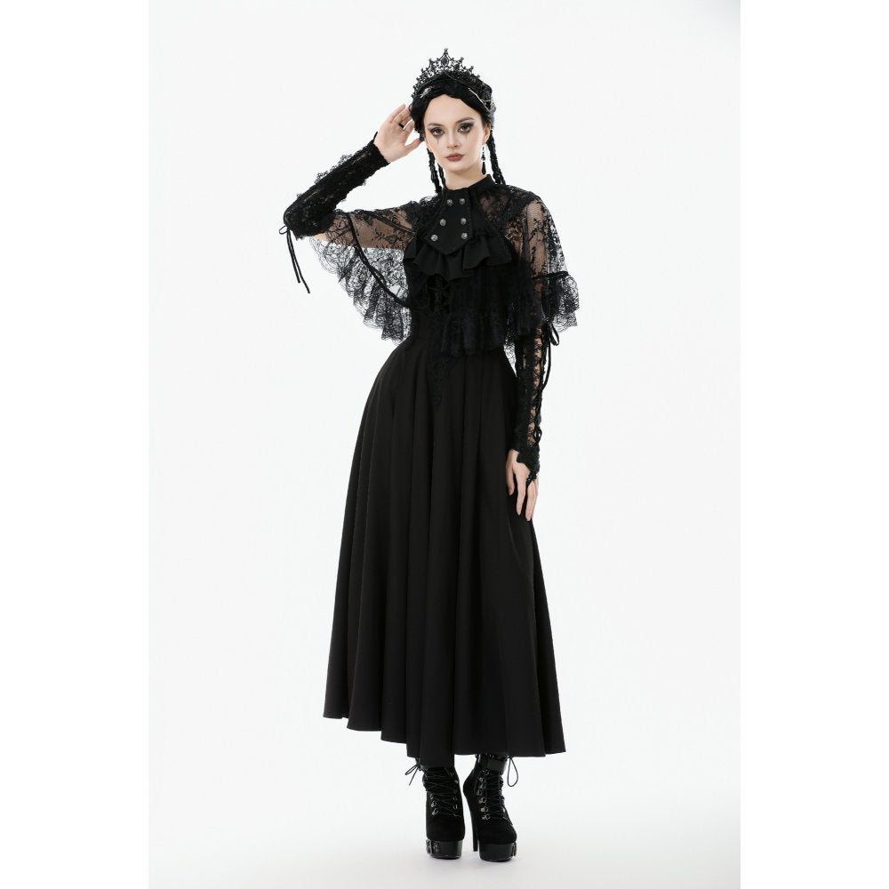 Capelet dentelle à volants Bellatrix Dark in Love