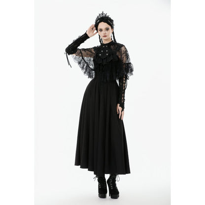 Capelet dentelle à volants Bellatrix Dark in Love