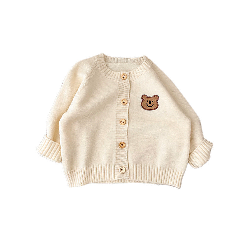 Babies Long Sleeve Knitted Cardigan