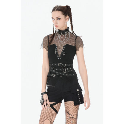 Short utilitaire Dark in Love Punk Metal