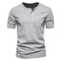 Men's Crew Neck Solid Colour T-Shirt - Short Sleeve